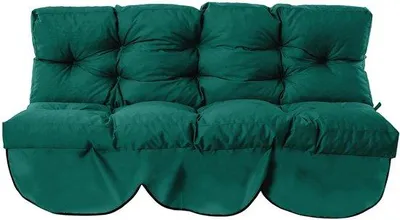 Zdjęcie produktu dla Poduszki do ławki ogrodowej Unyqoos® o wymiarach 150 x 50 x 7 cm – wodoodporne, wykonane w 100% z pianki, poduszki siedziskowe dla 2 osób, wszechstronne, idealne na taras i balkon