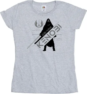 Produktbild von Star Wars - "Jedi Knight" T-Shirt für Damen BI12765 (S) (Grau)