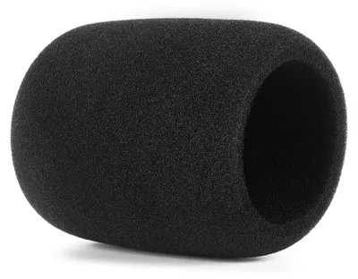 Productafbeelding van INF Schuimrubberen microfoonklem, compatibel met JBL PartyBox, zwart, 7,8 cm x 5 cm x 5 cm