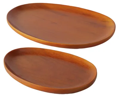 Obrázok produktu pre Drevené podnosy TORIN, 20-29 cm, sada 2 ks