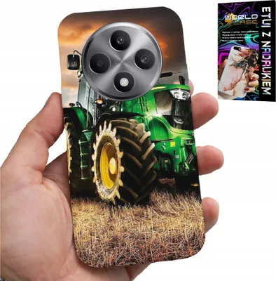 Zdjęcie produktu dla Etui Do Oppo Reno12 F / 12Fs 5G - Traktor Ciągnik Rolniczy Farma + Szkło