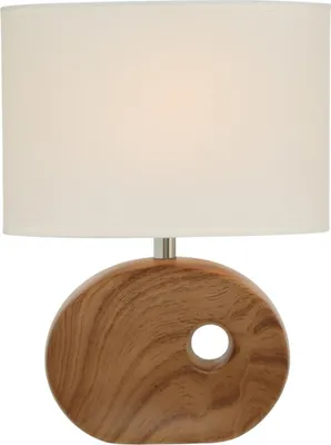 Produktbild von Tischlampe mit Porzellanbasis OAKVILLE, 30 cm