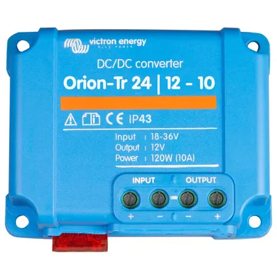 Image de Victron Energy Orion-Tr 24/12-10 DC/DC-Wandler 24 V/DC - 12.5 V/DC/12 A 120 W (ORI241210200R)