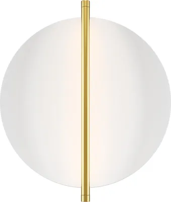 Produktbild von Maytoni LED Wandlampe Weiß/Gold, 14W, 300lm, IP20, 30x34cm