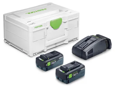 Produktbild von Festool Energie-Set SYS 18V 2xTBX8/SCA16 | 578814