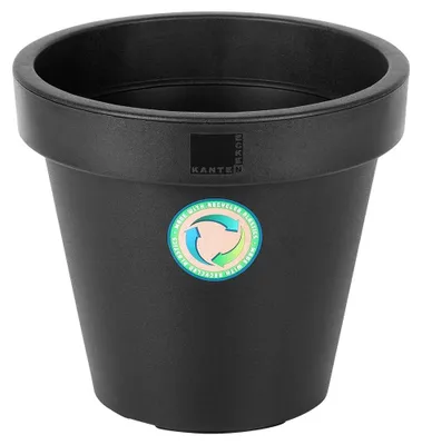 Obrázek produktu pro Květináč – Kulatý plastový květináč – Průměr 29 cm – Černý