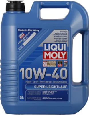 Produktbild von Liqui Moly Super Leichtlauf 10W 40 Hochwertiges PKW Motorenöl 5L