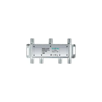 Produktbild von AXING Verteiler F-Conn 6f 5-1218MHz 6,5dB BVE6-01P
