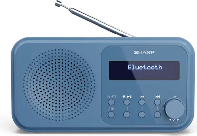 Image de Sharp DR-P420 - Portable - numérique - DAB - DAB+ - FM - recherche automatique - syntonisation automatique - 2 W - AAC (DR-P420BL)