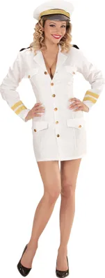 Produktbild von Navy Captain Amy Kostüm für Damen