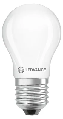 Produktbild von LEDV LED Tropfen 3,4-40W/827 470lm E27 Filament matt 300° EEK D