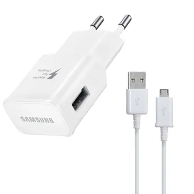 Produktbild von Originální rychlonabíječka Samsung Micro-USB nabíjecí kabel Galaxy S6 S7 S7 Edge Note