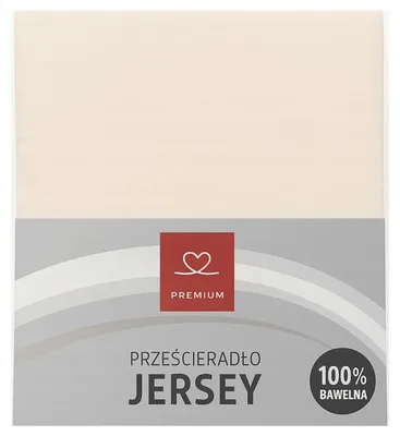 Obrázek produktu pro Textom, prostěradlo na matraci, 140x200 cm, béžové barvy, prémiová kvalita