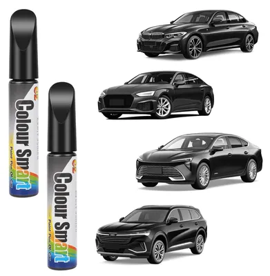 Imagen del producto de Lápiz para retocar pintura de automóviles, color , 2 unidades, aplicador universal, para reparación de arañazos