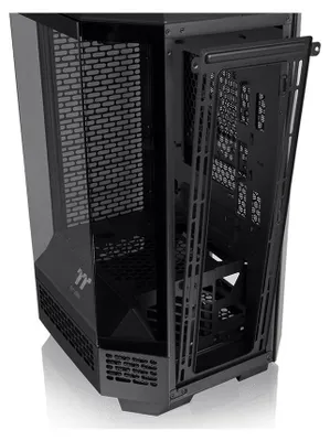 Produktbild von Thermaltake The Tower 300, Micro Tower, PC, Schwarz, micro ATX, Mini-ITX, SPCC, Gehärtetes Glas, 21 cm