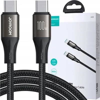 Immagine prodotto di JOYROOM Cable Joyroom Light-Speed USB-C to USB-C SA25-CC5 , 100W , 1.2m (black)