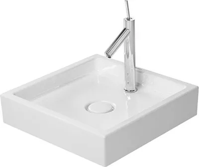 Produktbild von Duravit Duravit Aufsatzbecken STARCK 1 o ÜL HLB 470x470mm geschl o HL we