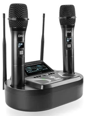 Obrázek produktu pro Bezdrátový mikrofon DNA UMA VOCAL SET 2x vysílání
