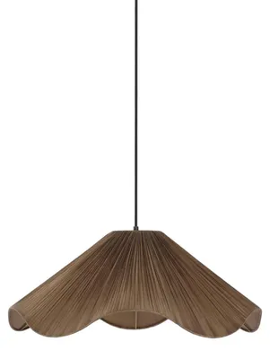 Productafbeelding van Japandi hanglamp Mealha Ø 60cm bruin