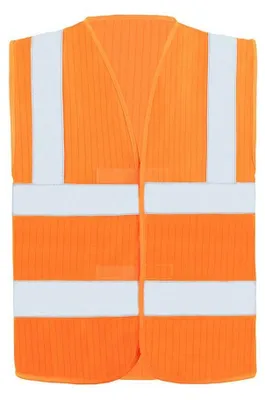 Productafbeelding van Korntex - "Dardanel" veiligheidsvest voor heren, model LT6043 (maat L) (signaaloranje)
