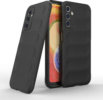 Produktbild von Handy Hülle für Samsung Galaxy A14 5G Grip Case Cover Schutzhülle Softgrip Farbe: Schwarz