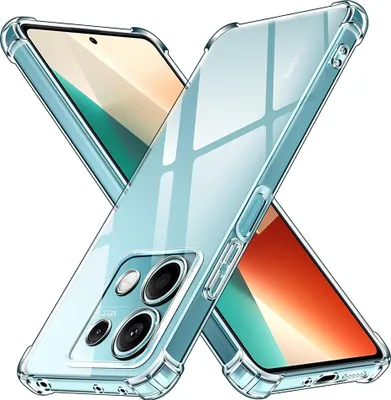 Obrázek produktu pro Techsuit Nárazuvzdorný zadní kryt pro Xiaomi Redmi Note 13 5G - Transparentní