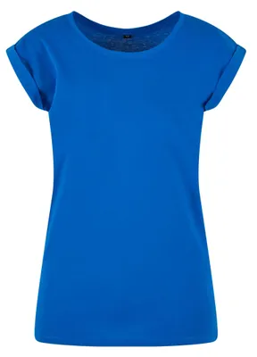Produktbild von Build Your Brand Damen T-Shirt Ladies Extended Shoulder Tee, lang geschnittenes