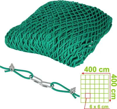 Produktbild von AVERDE Futtersparnetz Heunetz 4,0 x 4,0 m, 6 cm Maschenweite