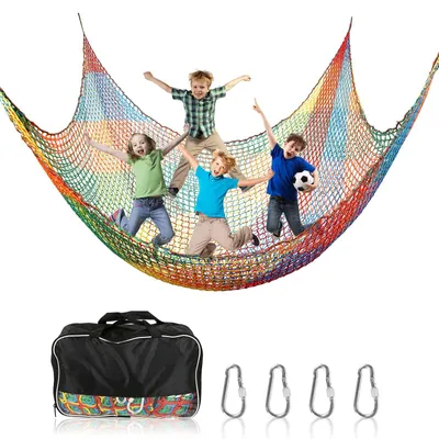 Produktbild von Kletternetz für Spielplatz - Schwerlast Kinderfallschutz für Innen und Außen