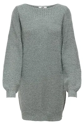Productafbeelding van JDY Dames, gebreide jurk met lange mouwen, tricotjurk, JDYWHITNEY jurk, pullover | L