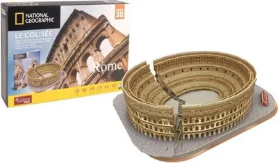 Produktbild von 3D-Leuchtpuzzle - Kolosseum - Bausatz - EXPLORA - 131 Teile - ab 8 Jahren