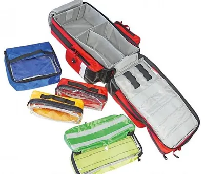 Image de Sac à dos de premiers secours, sac à dos d'urgence ''WasserStopp'' vide, rouge, grand modèle