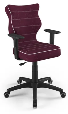 Produktbild von Kinder-Wachstumsstuhl Ergonomischer Schreibtischstuhl Für Körpergrösse 146-176 Cm, Duo Schwarz Visto 07