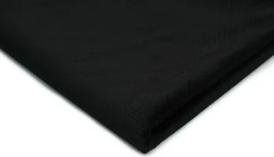 Produktbild von Velvet Samtziegel Samtstoff Schwarz 50 x 160 cm