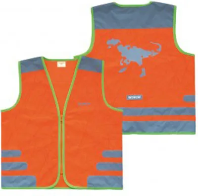 Produktbild von Wowow Reflex-Kinderweste Nutty Orange Gr. Xs