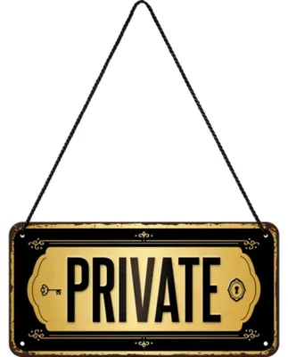 Immagine prodotto di Nekupto Cartello da appendere Privato NA28032