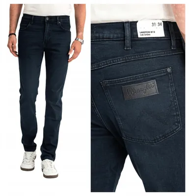 Produktbild von Wrangler | Larston Cloudy Skies Herren-Jeans Slim Fit W31 L34