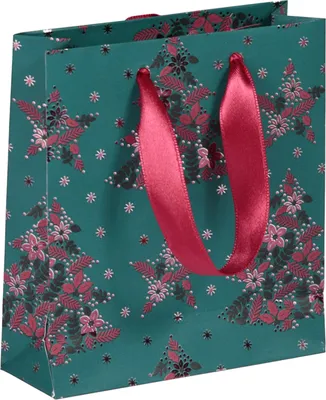 Produktbild von Clairefontaine Weihnachts-Geschenktüte "Velvet" klein