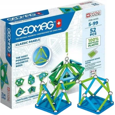 Obrázok produktu pre Geomag Classic GM471, Hračka s neodýmovým magnetom, 5 rok / roky, Viacfarebný