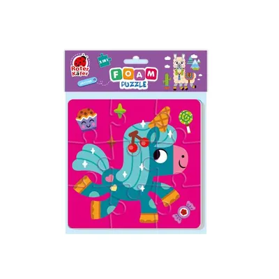 Obrázok produktu pre Penové puzzle 2v1 "Jednorožec" RK6050-02