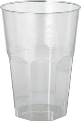 Zdjęcie produktu dla Papstar 16517, 300 ml, Polistyren, Przezroczysty, 8 cm, 110 mm, 20 szt.