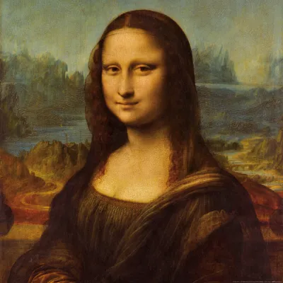 Produktbild von Leonardo Da Vinci Kunstdruck Bild - Mona Lisa, 1503-1506 (70 x 70 cm)