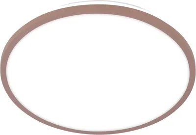 Image de BRILONER - Plafonnier LED à lumière indirecte, lumière blanche neutre, 15W, 1500lm, lustre salon, lustre chambre, luminaire plafonnier, lustre cuisine, 28x4,2cm, umbrasand