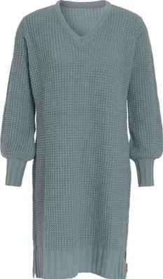 Produktbild von Knit Factory Robin Strickkleid - Stone Green - 40/42