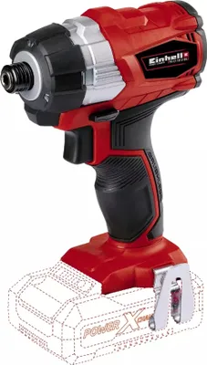 Zdjęcie produktu dla Einhell TE-CI 18 Li, Klucz udarowy, Czarny, Czerwony, 1/4", 2900 RPM, 180 N·m, Bateria
