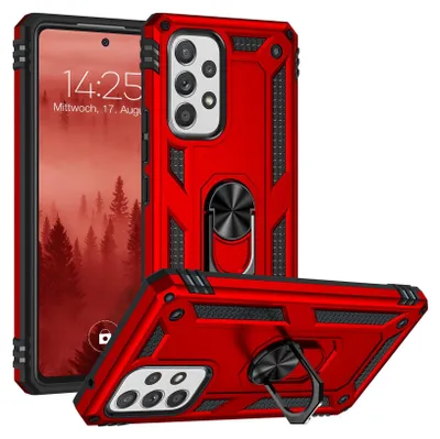 Produktbild von Armor Outdoor Handyhülle für Samsung Galaxy A53 5G Handy Panzer Case Cover Schutzhülle Farbe: Rot