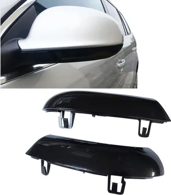 Produktbild von LED Spiegel - Blinker SET in Schwarz für VW Passat 3BG 3C B6 Golf 5 EOS Sharan