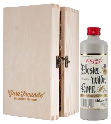 Produktbild von Birkenhof Westerwälder Korn 0,35L mit Geschenk-HK
