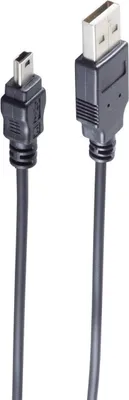 Immagine prodotto di shiverpeaks BS14-16055 Cavo USB 5 m USB 2.0 USB A Mini-USB B Nero (BS14-16055)