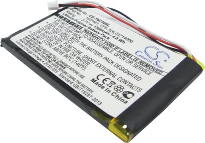 Zdjęcie produktu dla TECHTEK Bateria kompatybilny z [TomTom] Go 530 Live, Go 630, Go 630T, Go 720, GO 730, GO 730T, GO 930, Go 930T, GO530(4CH5.000.00), SatNav zastępuje